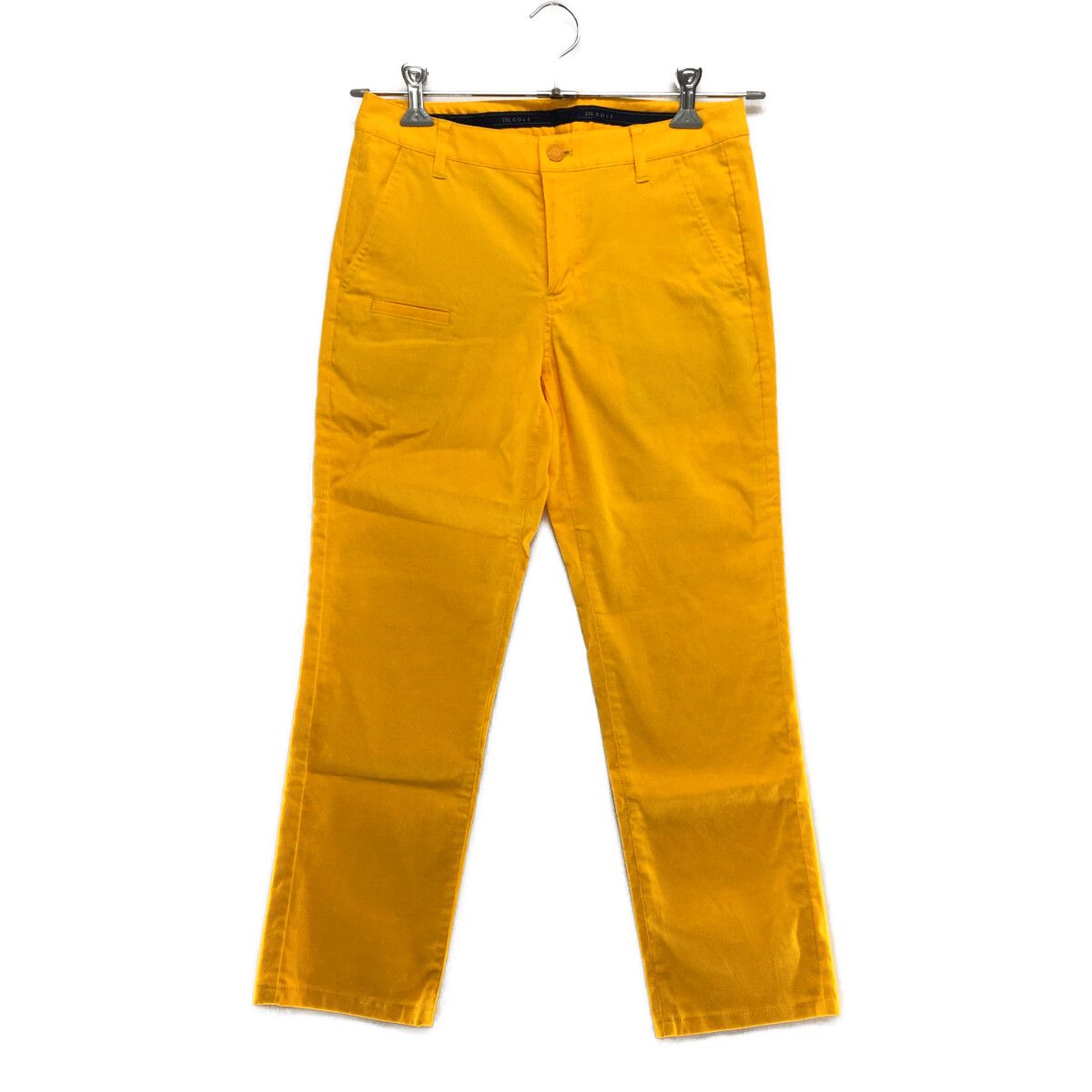 23GOLF レディース ゴルフパンツ L (64) イエロー レディース 23区ゴルフ 23区GOLF パンツ 64cm 黄色 イエロー