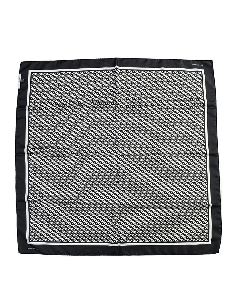 TAGLIATORE タリアトーレ シルク 総柄 スカーフ