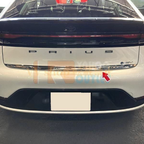 トヨタ プリウス 60系 5代目 リアゲートトリム バックドアガーニッシュ ステンレス製 鏡面 カスタムパーツ 外装 1 P