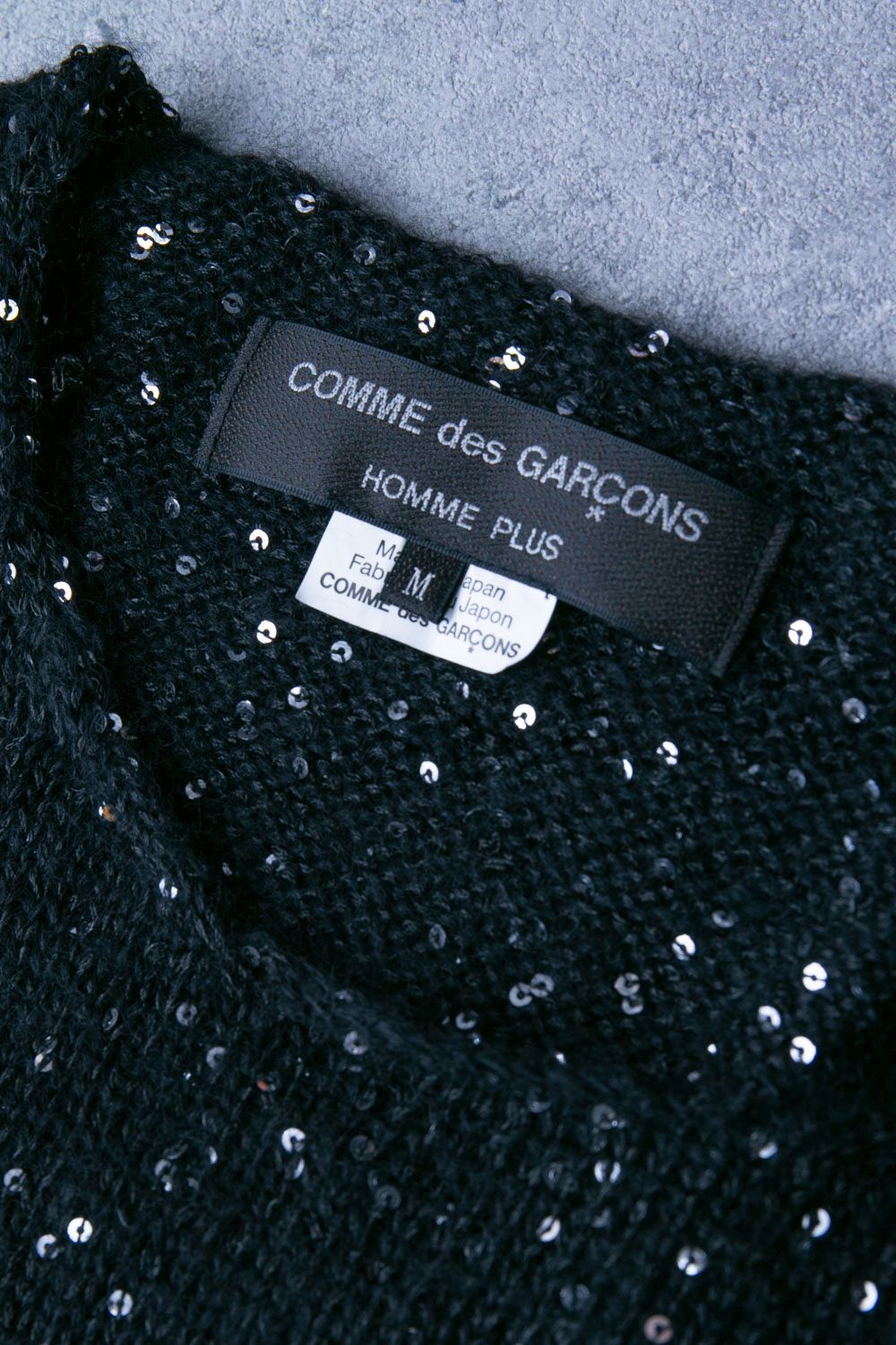 Comme des Garcons Homme Plus　コムデギャルソン・オム・プリュス　スパンコールニット