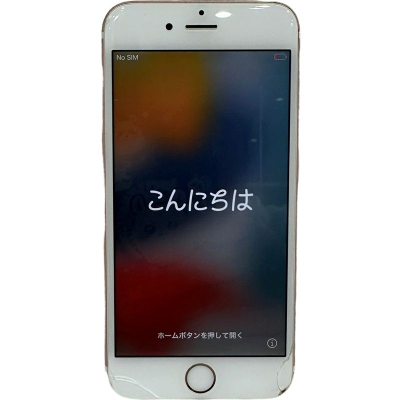 Apple iPhone 6s 64GB MKQR2J/A au ○判定 ローズゴールド バッテリー