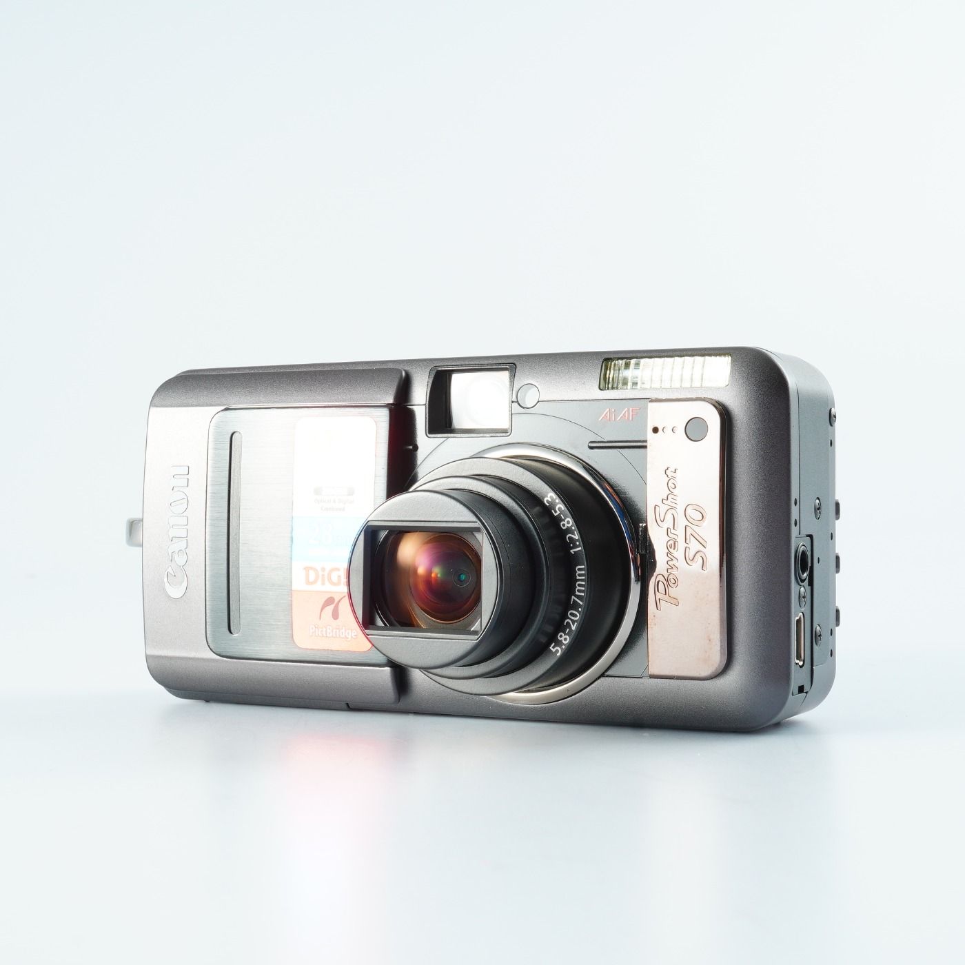 キヤノン PowerShot S70 + CF 4GB コンパクトデジタルカメラ - メルカリ