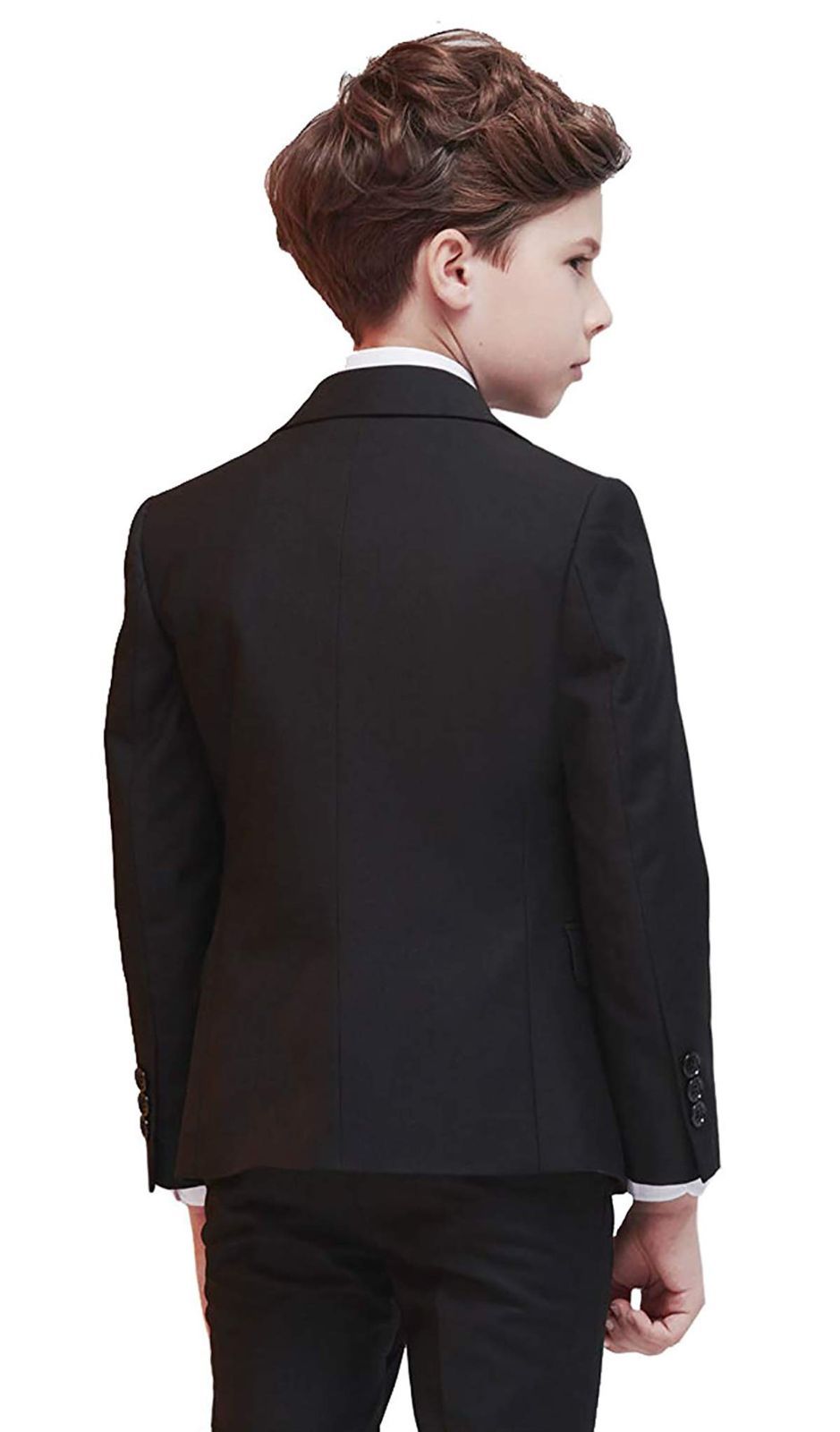 数量 入学式 卒業式 5点セット ネクタイ ベスト シャツ 結婚式 ジャケット 子供正装 男の子 子供服 七五三 子供用スーツセット ーイズフォーマルスーツ Lubooent