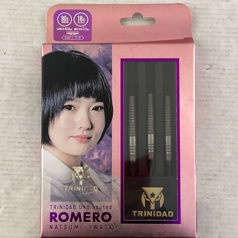 岩田夏海 モデル TRiNiDAD Romero トリニダード ロメロ 18g ダーツ > ソフトダーツ > ブランド【タ行】 > トリニダード