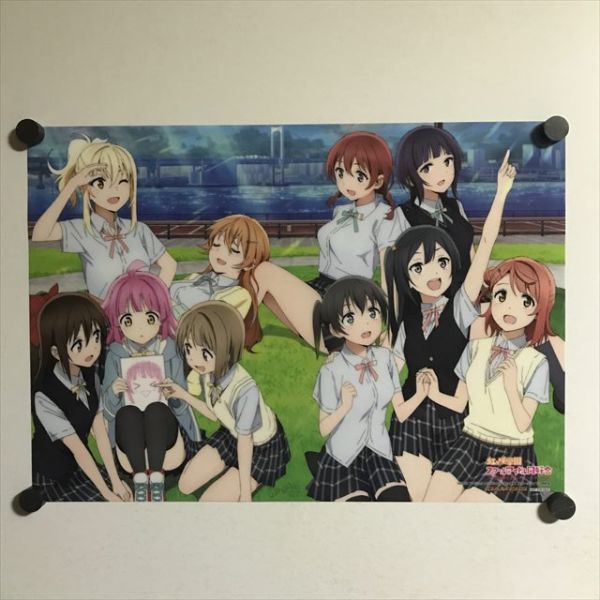 ラブライブ ゲーマーズ 特典 クリアポスター B2 X1687 ◇ラブライブ