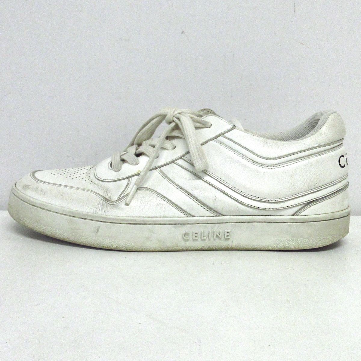 CELINE セリーヌ スニーカー 白 EU38(24.5cm位) 4601825L0012 CELINE セリーヌ スニーカー 白 EU38(24.5cm位) 4601825L0012