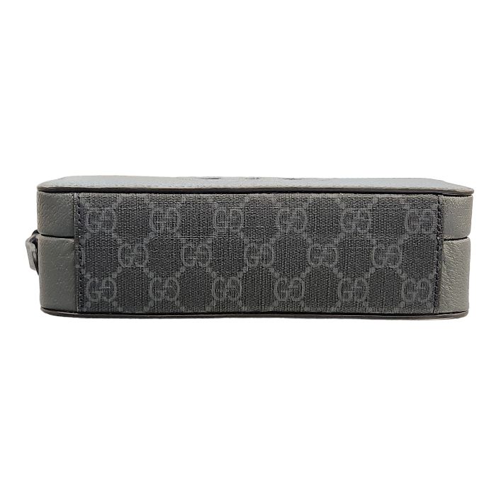 グッチ GUCCI カットアウト インターロッキングG ショルダーバッグ GGスプリームキャンバス レザー 725341 ブラック×グレー レディース【中古】 楽天市場】【中古】新品同様 グッチ ショルダーバッグ カットアウト