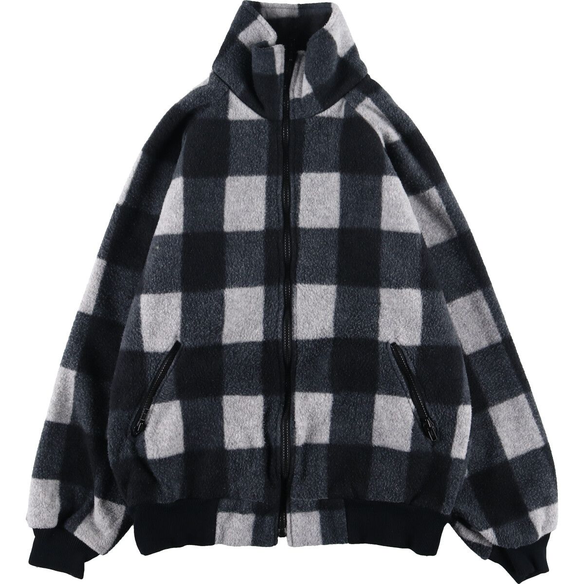90s ビンテージ L.L.BEAN オンブレーチェック ウールブルゾン