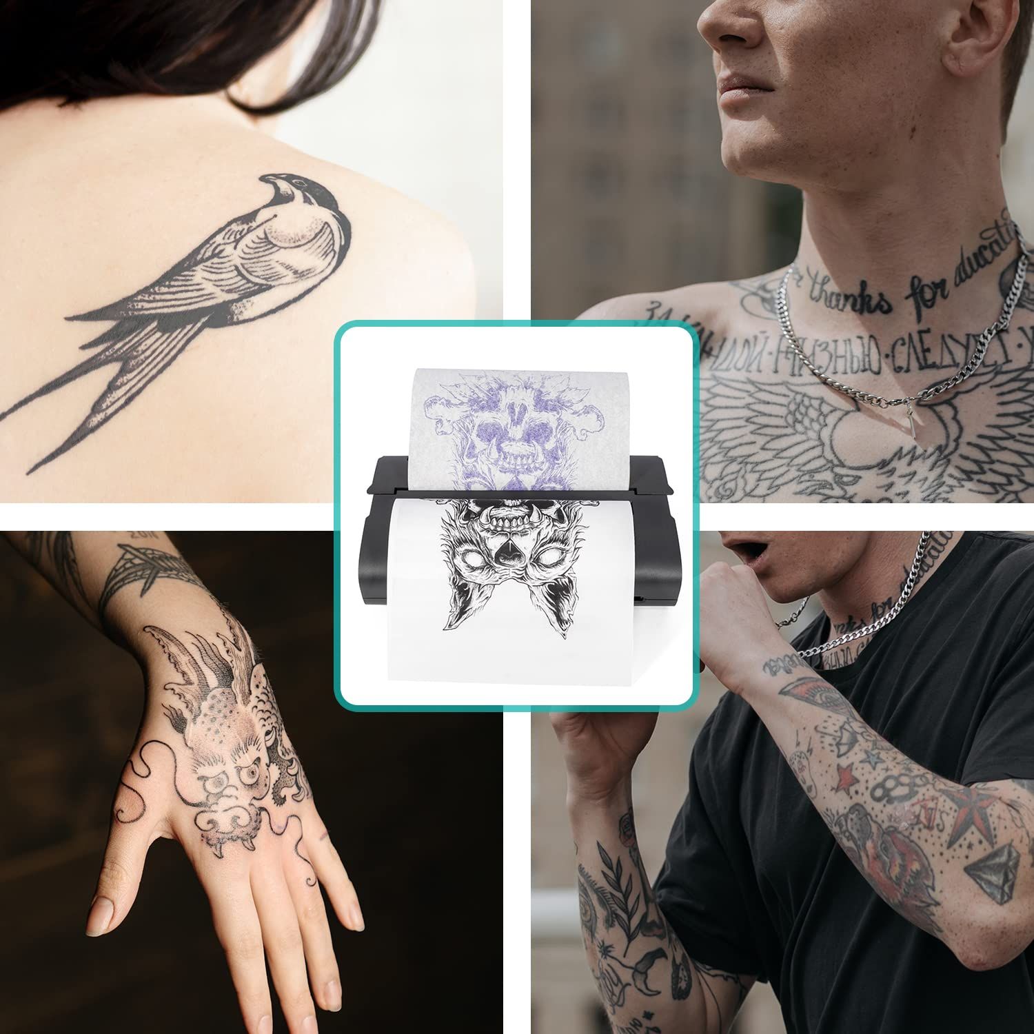 迅速発送】LifeBasis TATTOOタトゥー下絵転写用 持ち運び