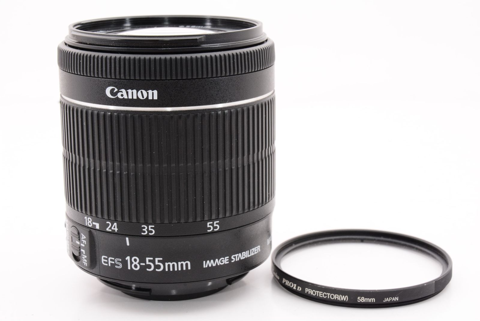 ホットセール Canon 標準ズームレンズ EF-S18-55mm F4.0-5.6IS STM APS