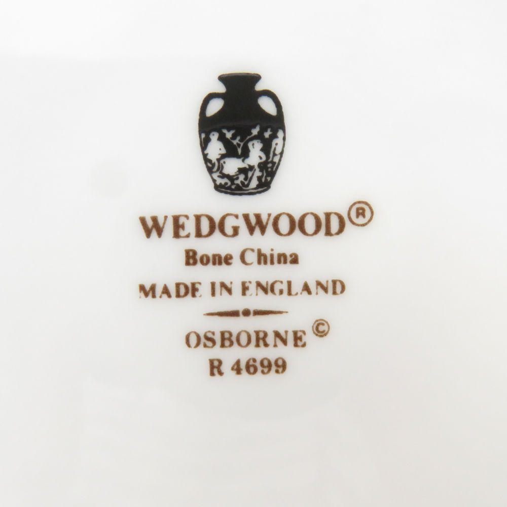 WEDGWOOD ウェッジウッド オズボーン カップ＆ソーサー 中皿 5点 SM2847C 