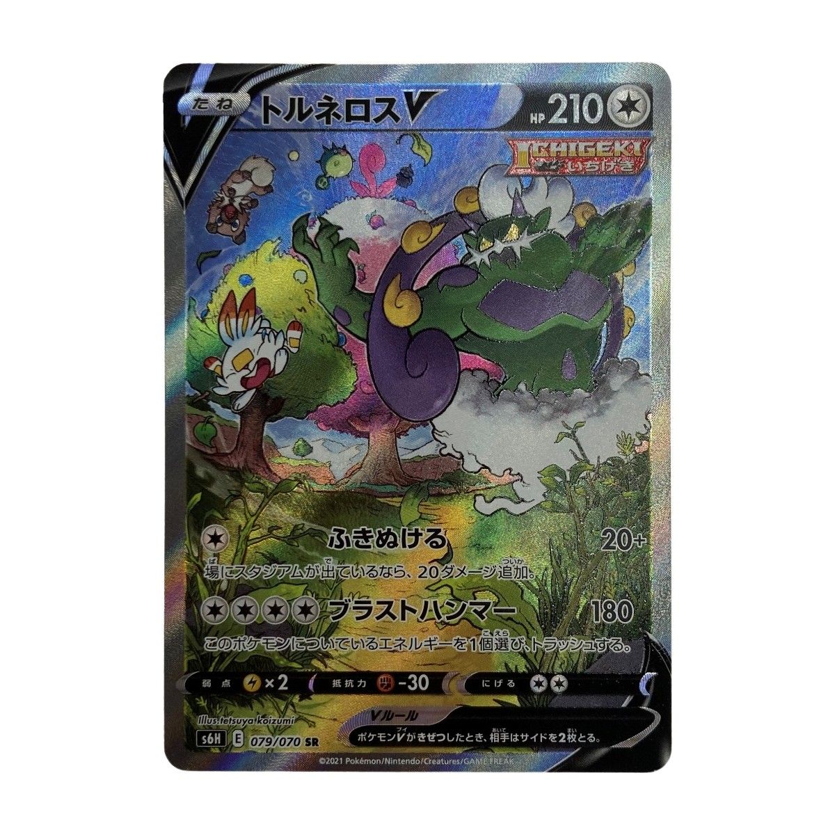 ポケモン トレカ ポケカ《 トルネロス V 》079/070 SR - メルカリ