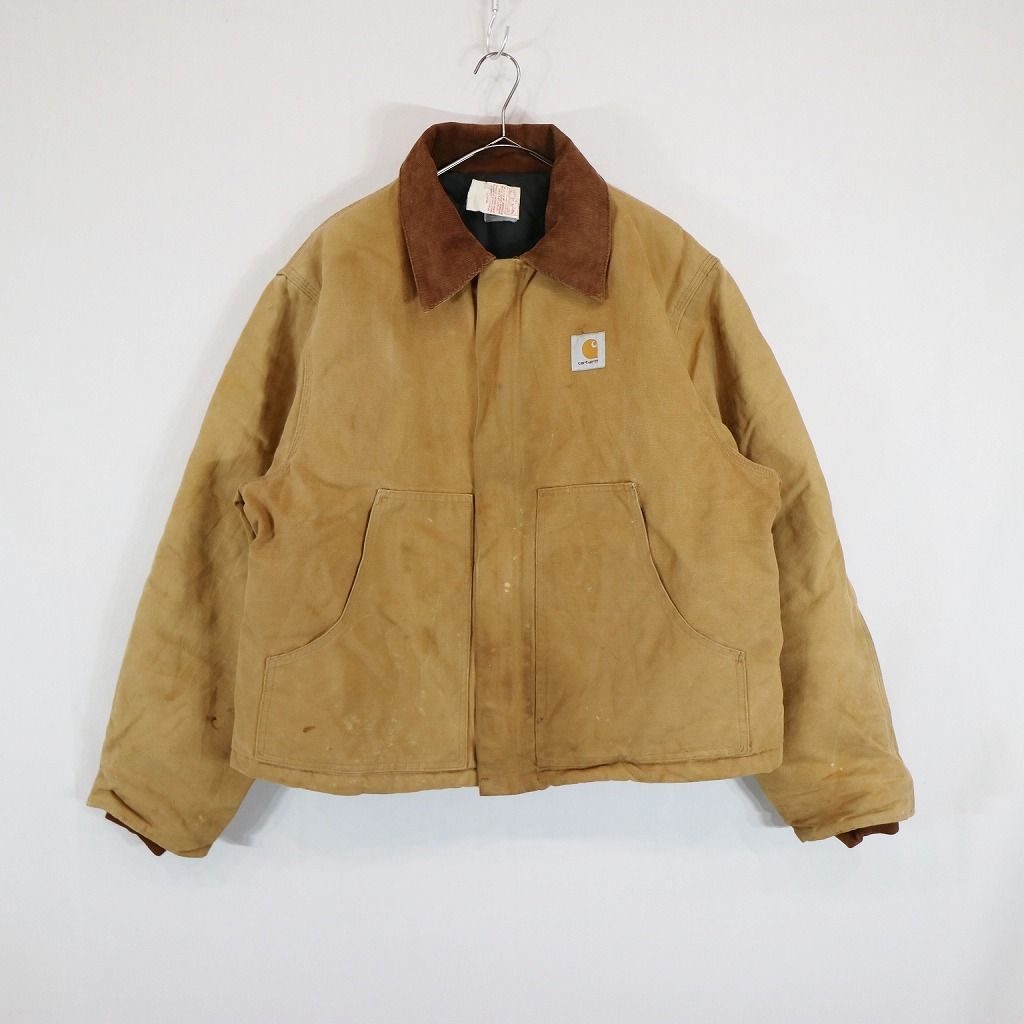 80年代 USA製 Carhartt カーハート トラディショナルジャケット 襟