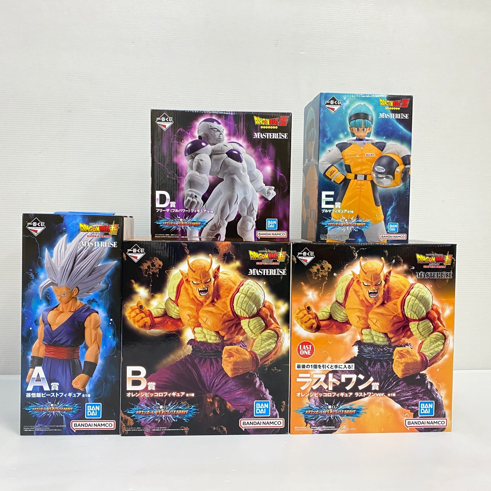 ドラゴンボール - 一番くじ ドラゴンボール　オムニバスBRAVE B賞　D賞　E賞 公式】ドラゴンボールオフィシャルサイト | DATABASE