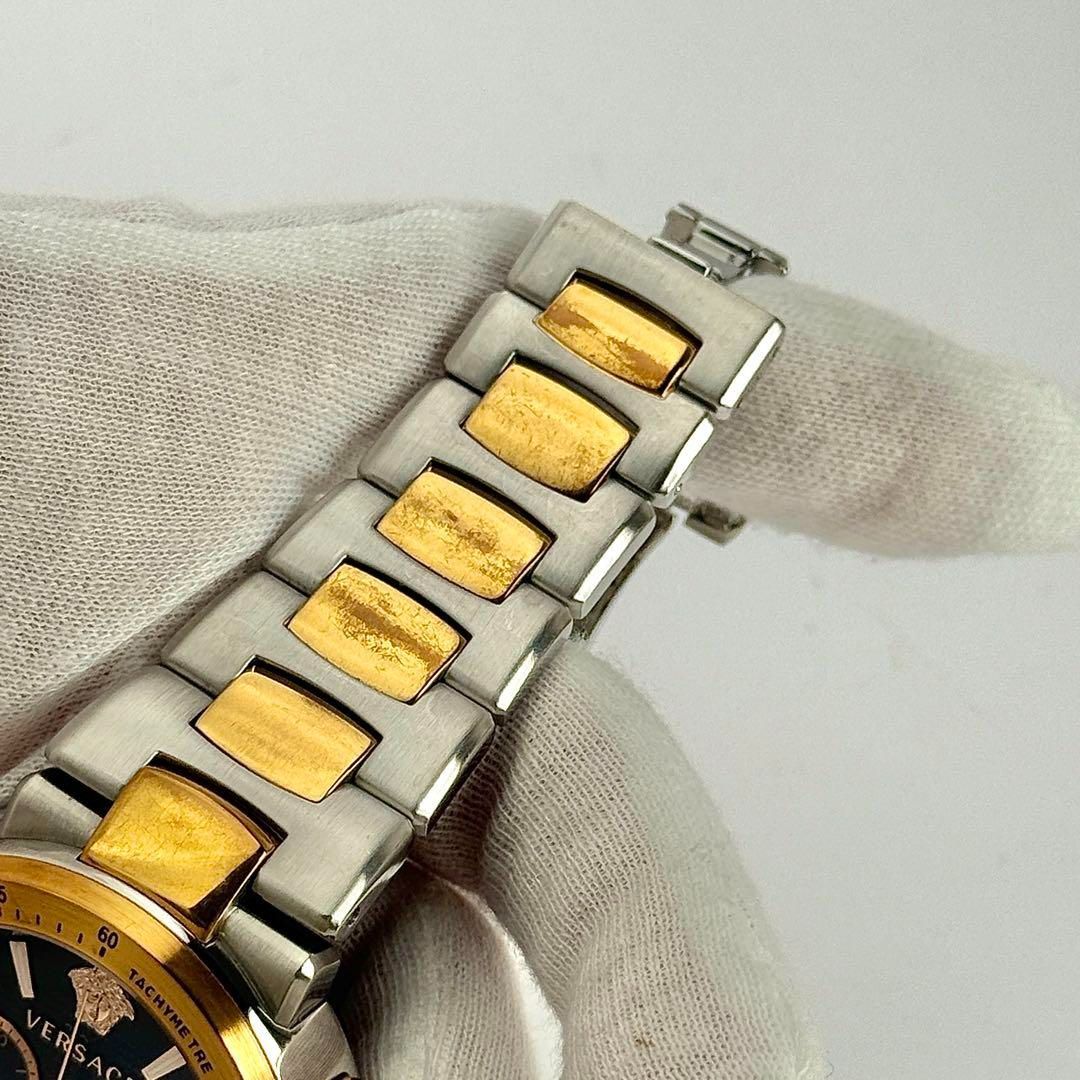 ヴェルサーチ メデューサ ミスティックスポーツ クロノグラフ 新品電池