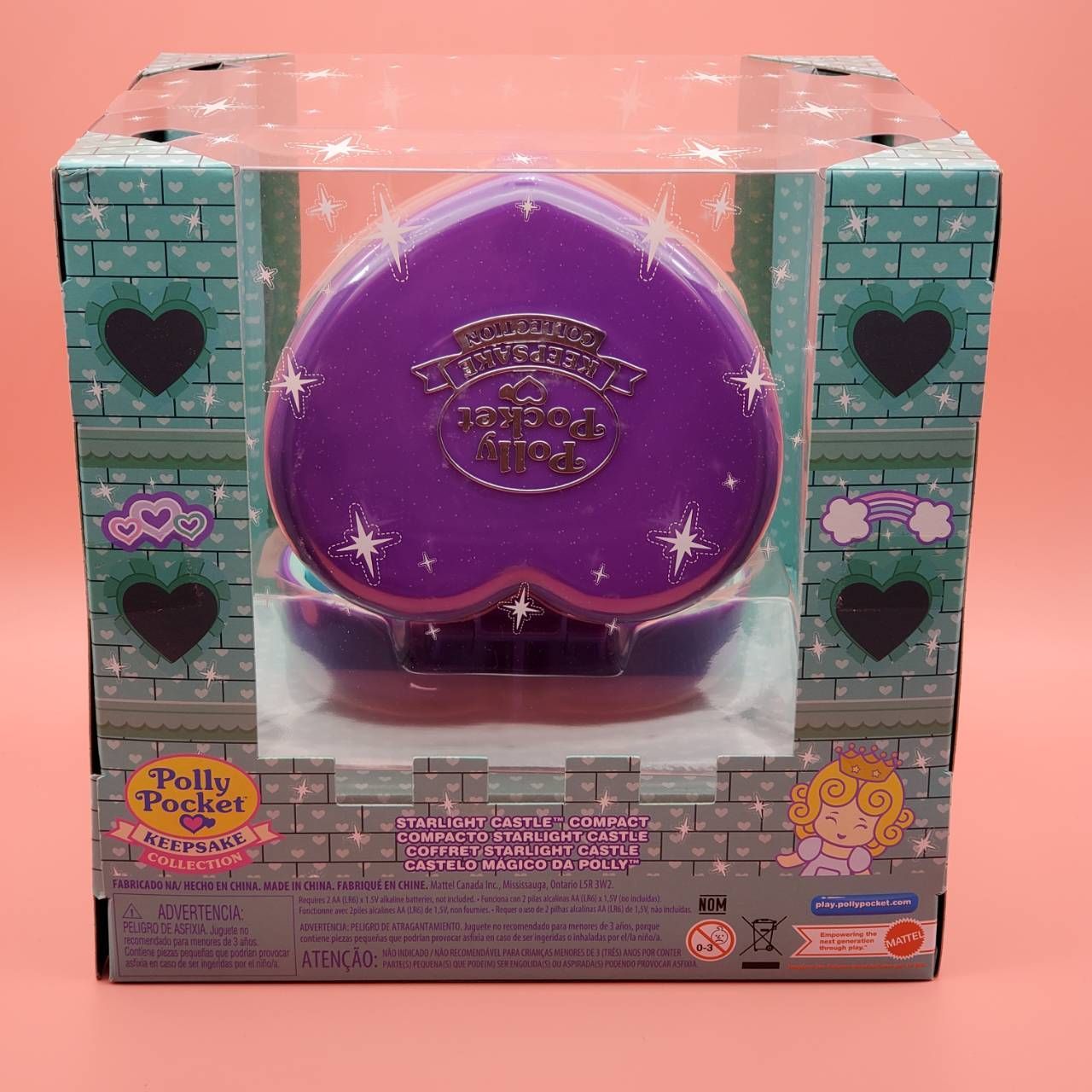 MATTEL - ポーリーポケット　スターライトキャッスル　お城　Polly Pocket 復刻 Polly Pocket/ポーリーポケット・Starlight Catsle/スターライト