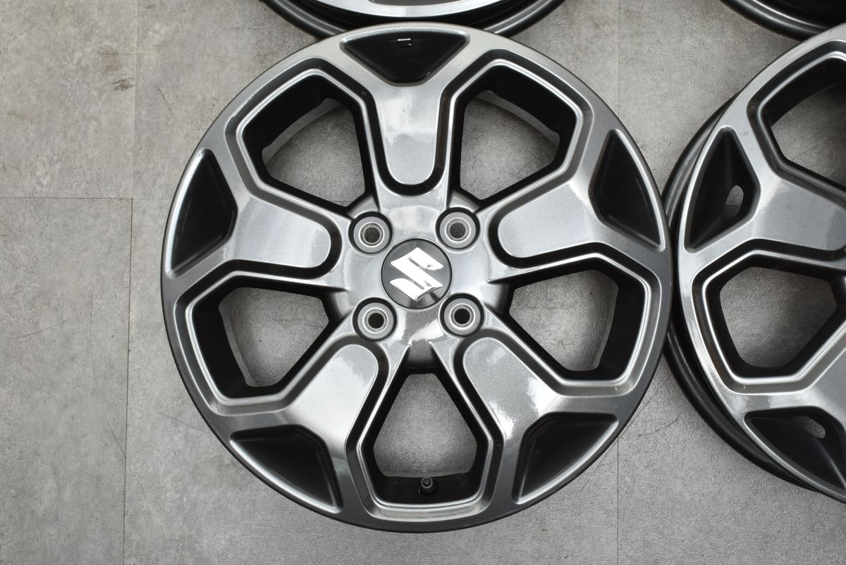 新車外し品】スズキ ハスラー タフワイルド 純正 15in 4J +45 PCD100 4
