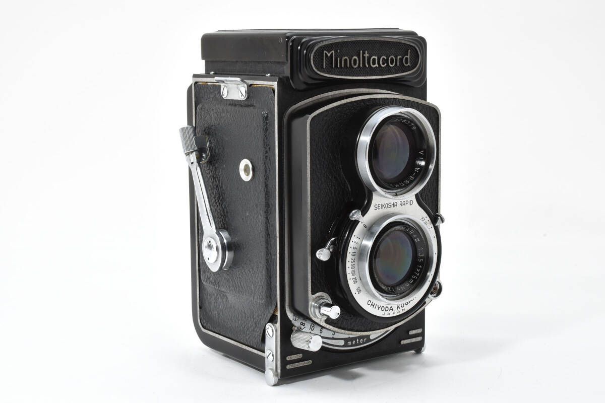  ミノルタ Minoltacord 75 mm F 3 5 二眼カメラ W 1010 AW 2433 二眼レフカメラ フィルムカメラ
