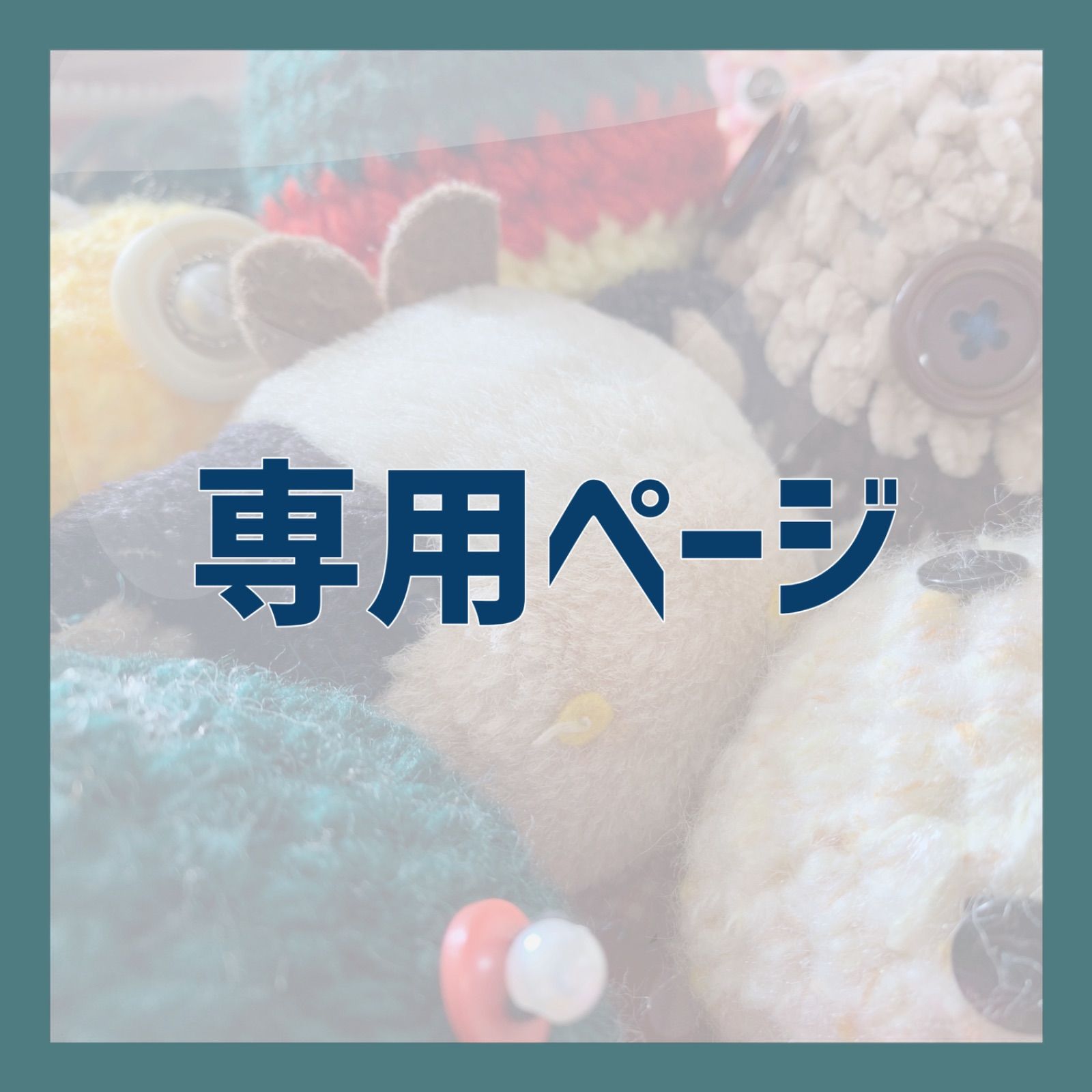 ◾︎ 専用ページ ◾︎