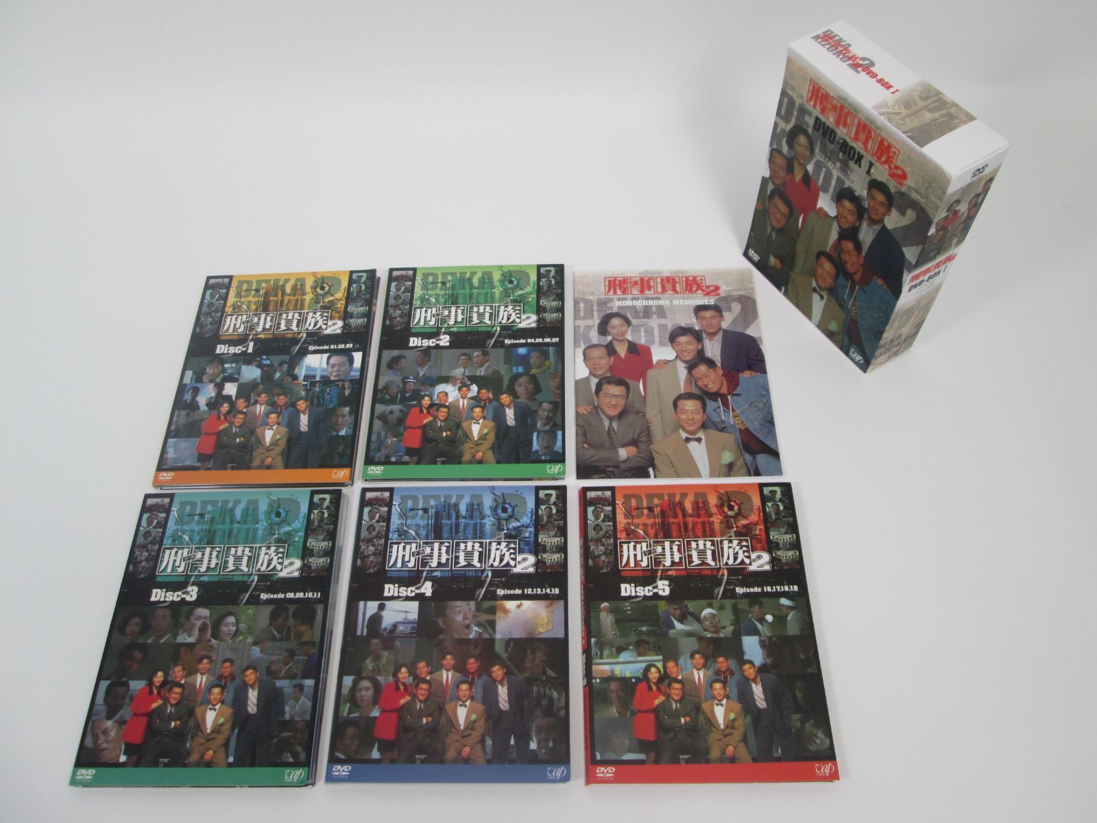 大清水16-02-0513】刑事貴族2 DVD-BOX I 水谷豊 / 高樹沙耶