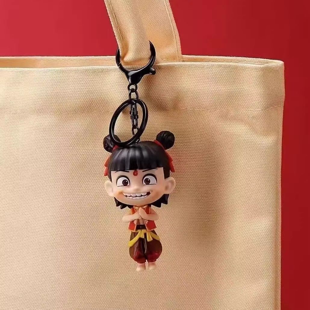 人気商品ナタ2 魔童鬧海 ナタ敖丙 キーホルダー フィギュア ナタ