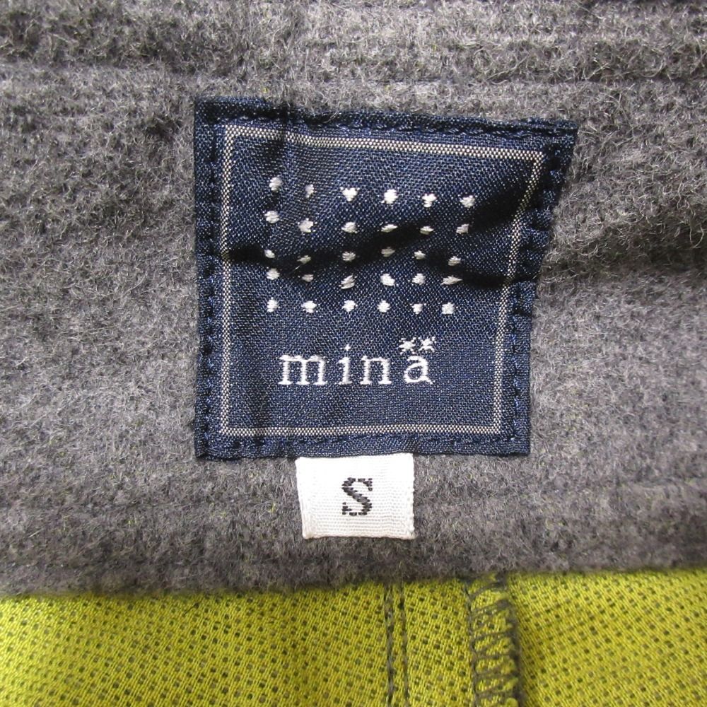 美品 mina perhonen ミナペルホネン asphalt ウール アンゴラブレンド  