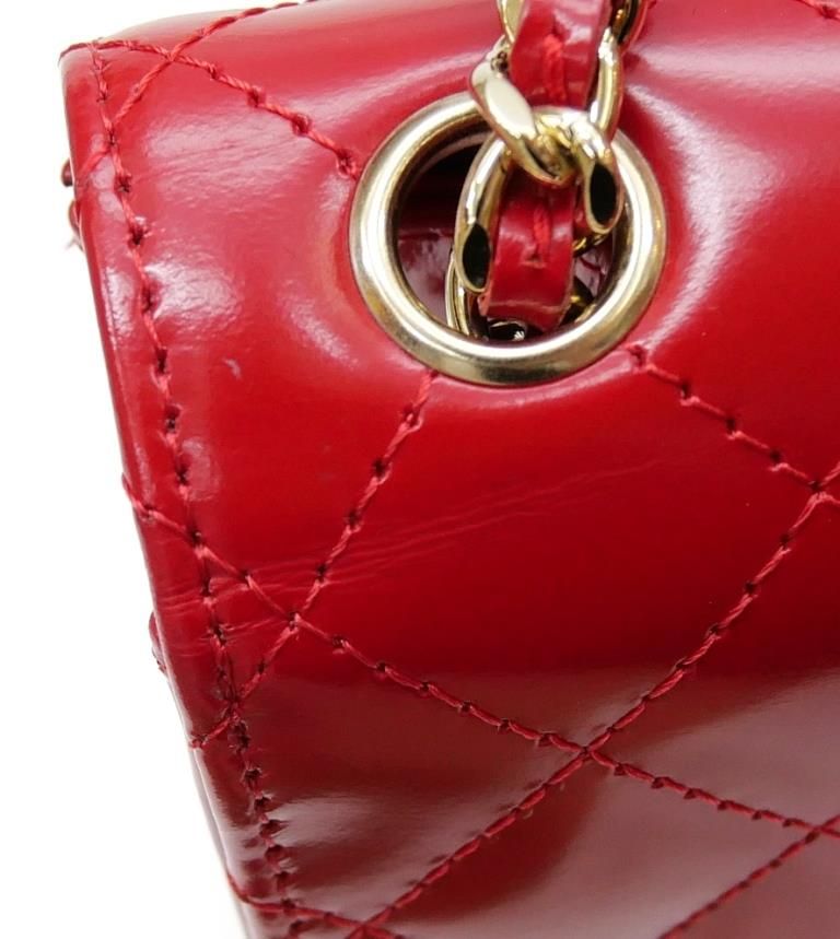 楽天市場】CHANEL シャネル チェーンショルダーバッグ 赤