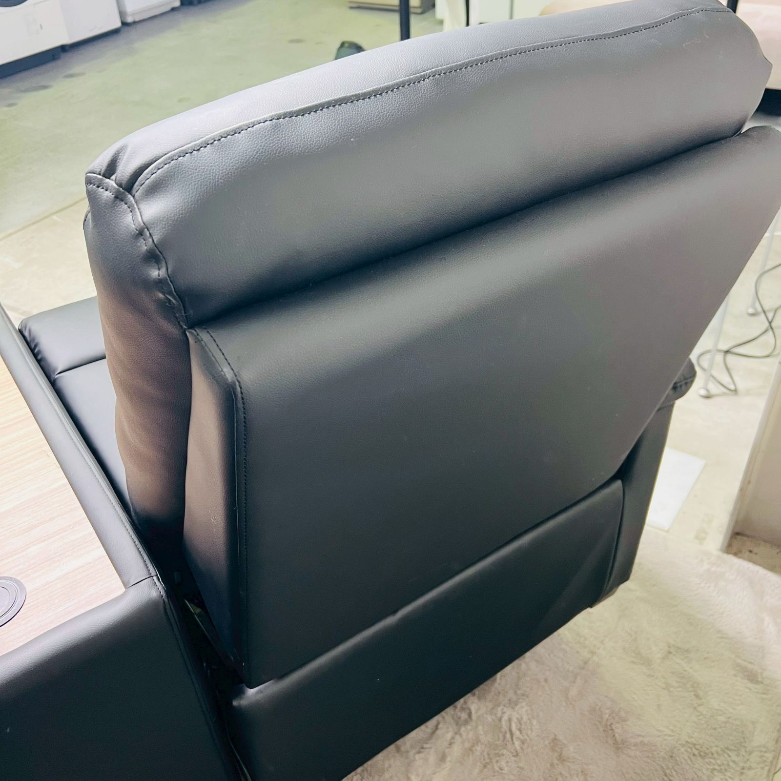 NITORI ニトリ Nビリーバ 電動リクライニングソファ UM01 IV BOX付き 2モーター