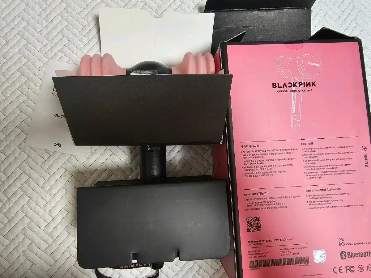BLACKPINK ブルピン ペンライト 公式 新品未使用 BLACKPINK 公式ペンライトver.2 商品画像の簡単な説明/ OFFICIAL