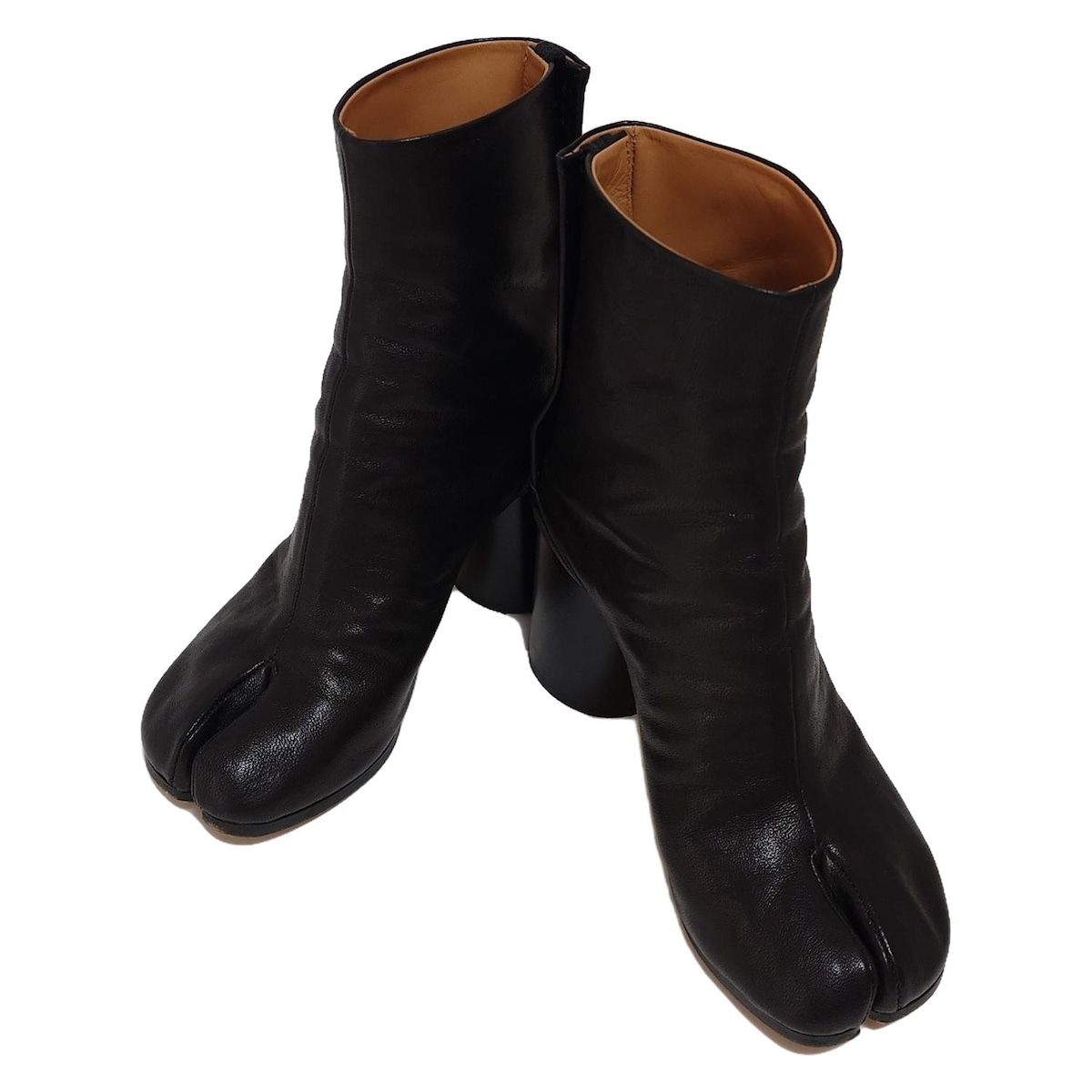 Maison Margiela メゾンマルジェラ ショートブーツ 35 レディース - 黒 タビ|アウトソール張替済 レザー