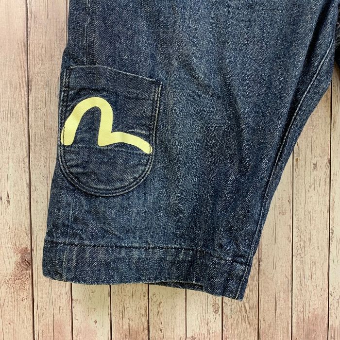 エヴィスジーンズ EVISU GENES OSAKA デニムパンツ ハーフデニム