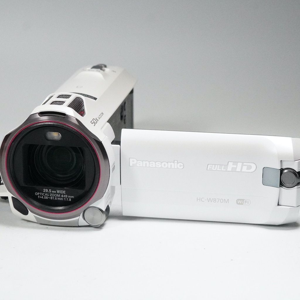 Panasonic パナソニック HC W 870 M ホワイト 返金保証 2339