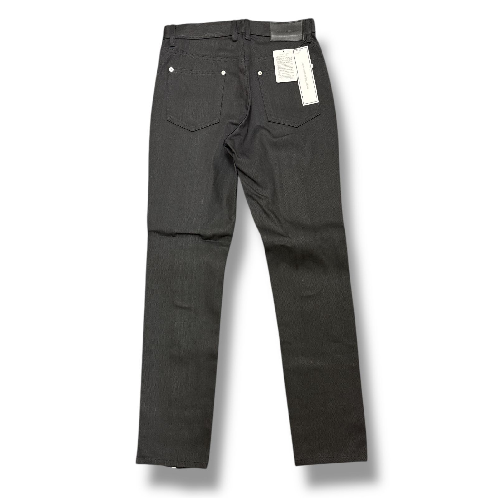 参考上代44000円 未使用品 JOHN LAWRENCE SULLIVAN rigid denim zipped 