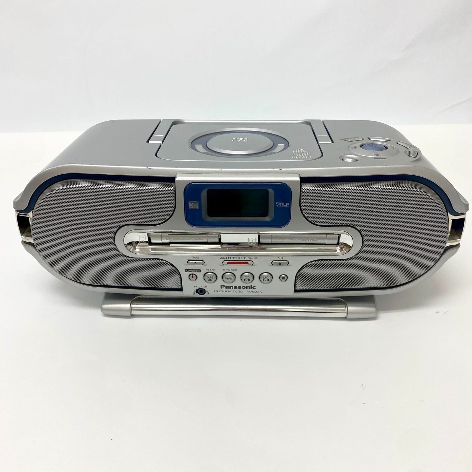 Panasonic パナソニック RX-MDX77-S パーソナルMDシステム 3560