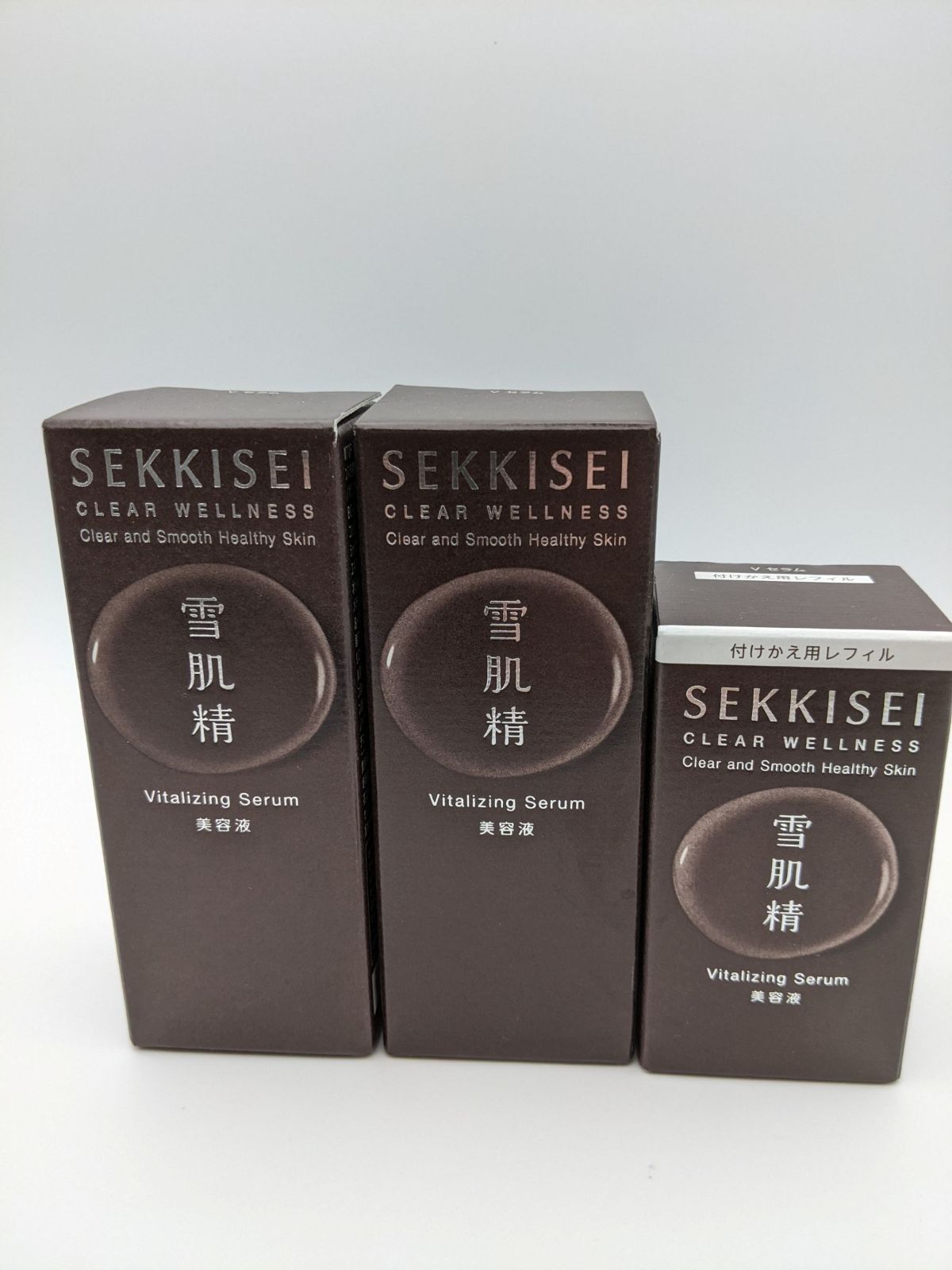 DKN190 雪肌精 クリアウェルネス Vセラム 美容液 3点セット