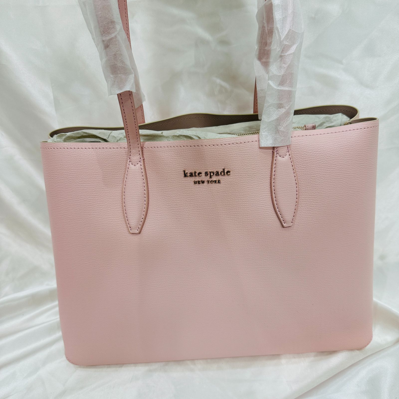 A【未使用・タグ付き】kate spade ケイトスペード トートバッグ ハンドバッグ ビジネスバッグ ピンク ブランド レディース