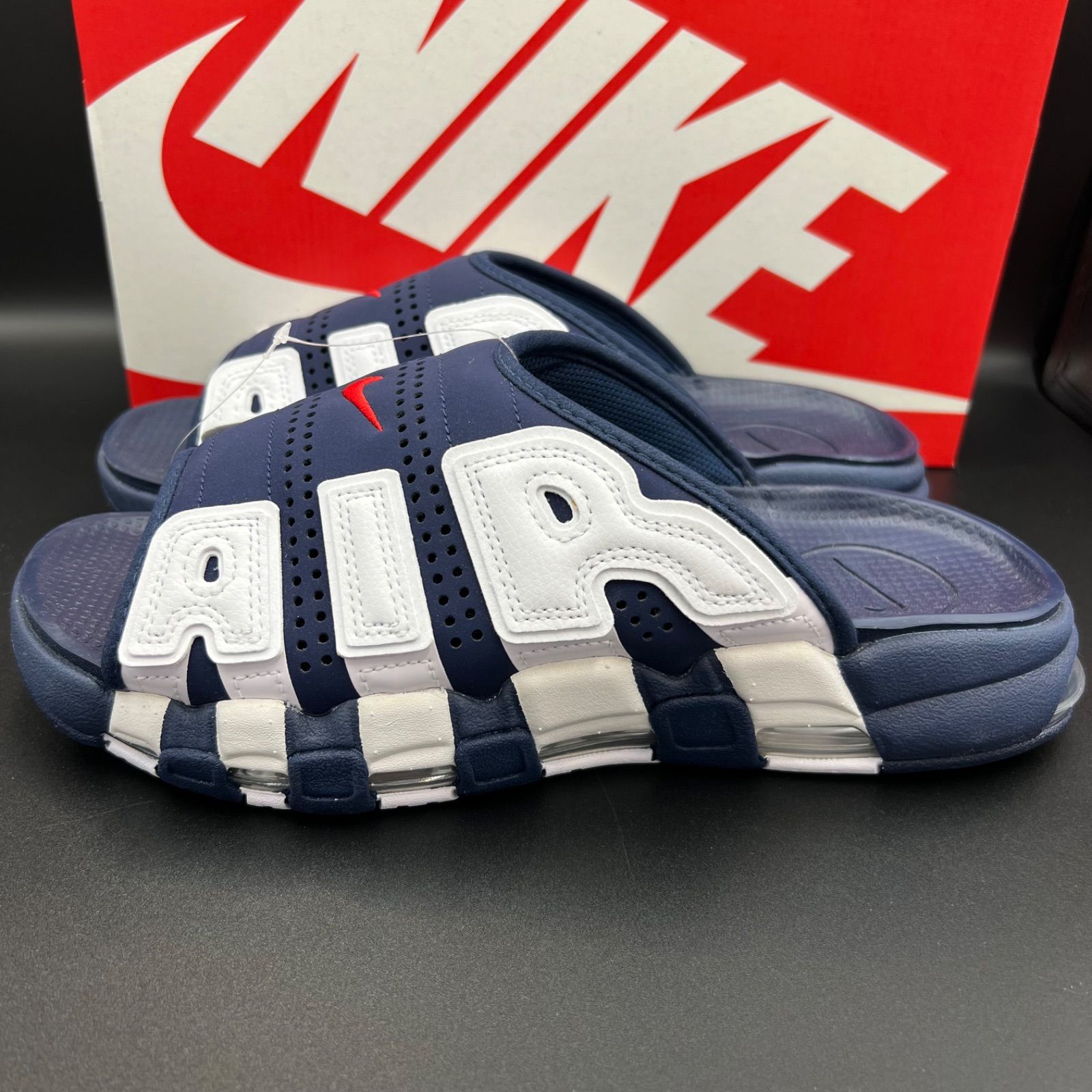 27cm Nike Air More Uptempo Slide Olympic 2025 ナイキ エアモアアップテンポ スライド オリンピック 2025 FQ8700-400|FQ8699-400 サンダル