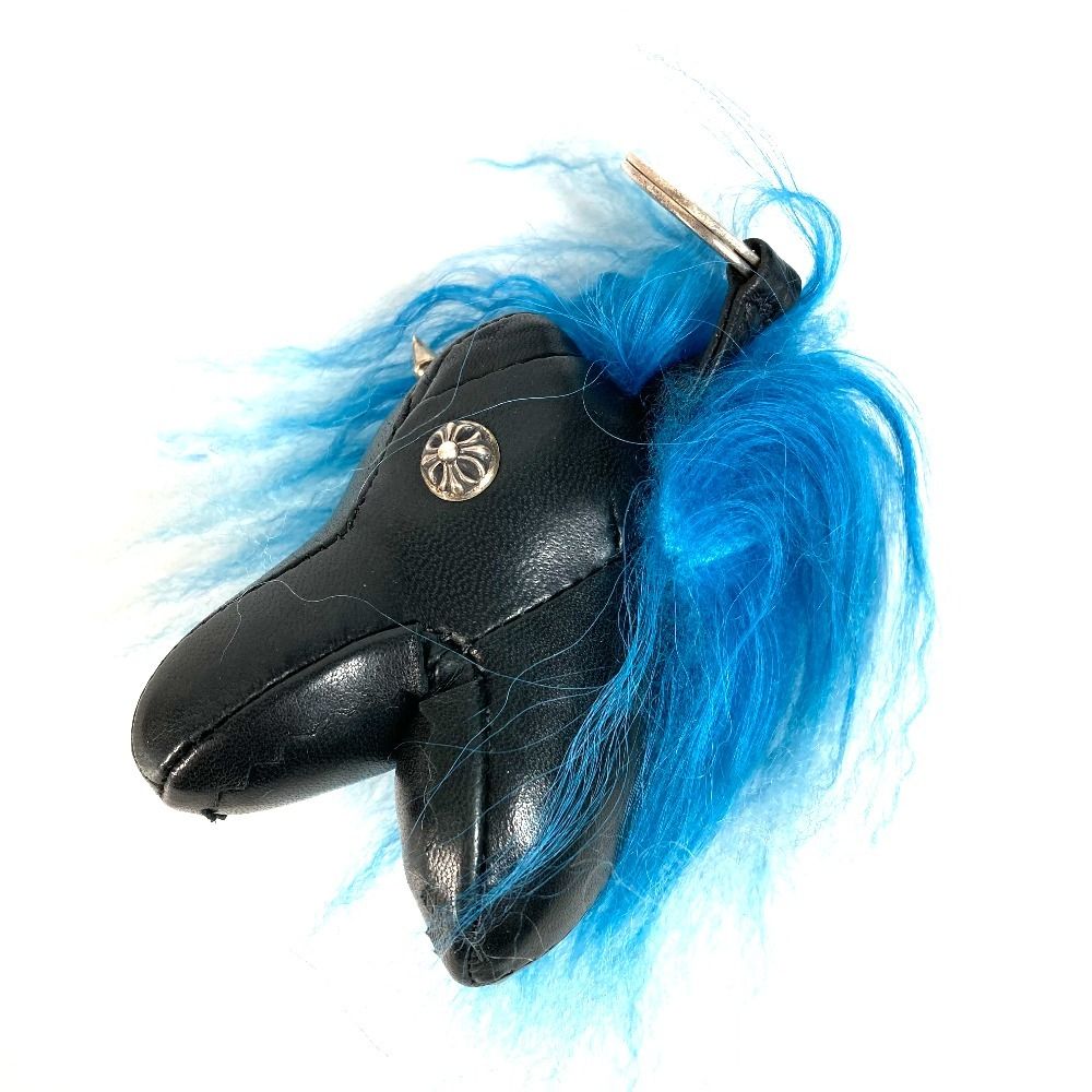 CHROME HEARTS クロムハーツ キーホルダー ダイナソー 恐竜 レザー