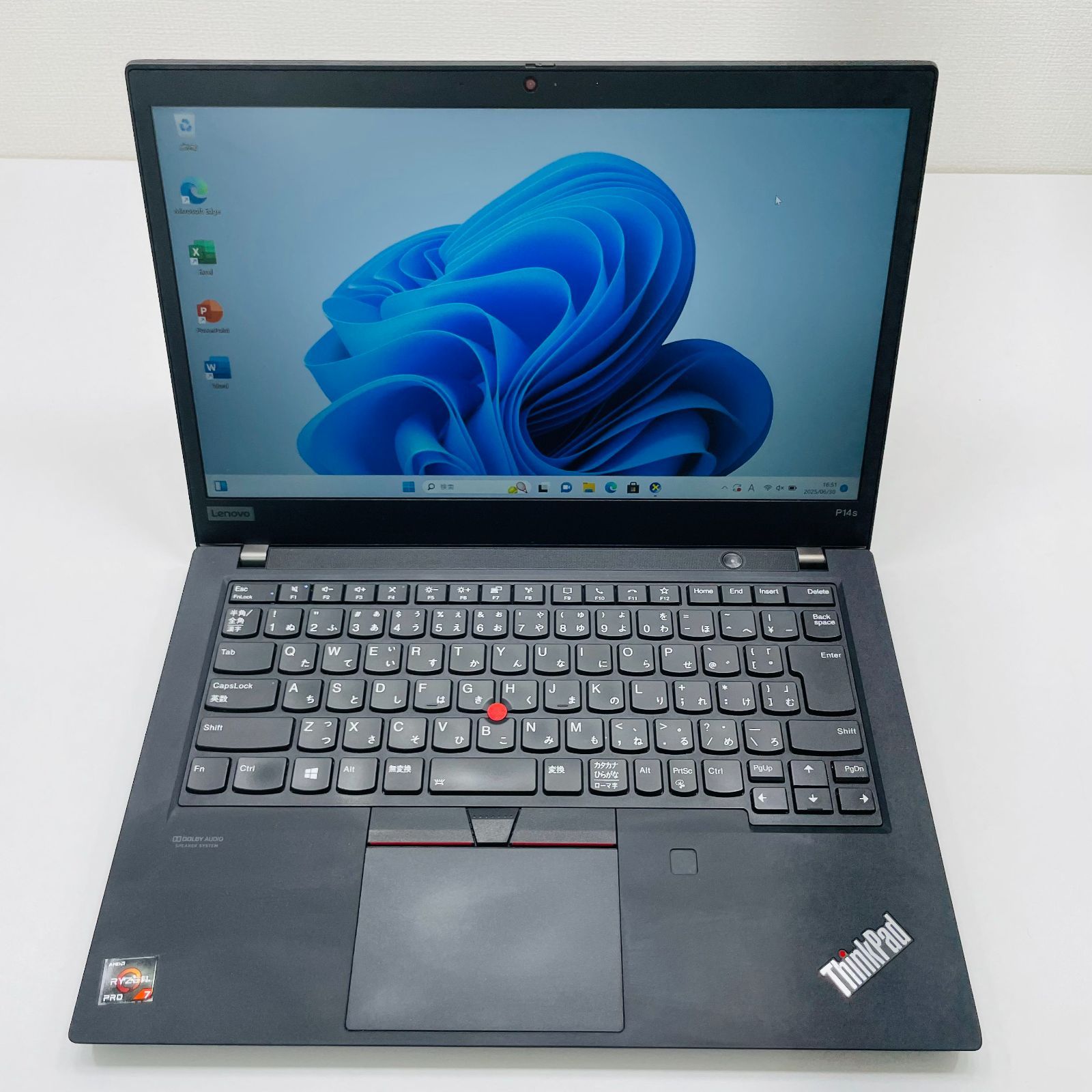 ThinkPad P14s Ryzen7 16GB 512GB Win11 Pro付 - メルカリ
