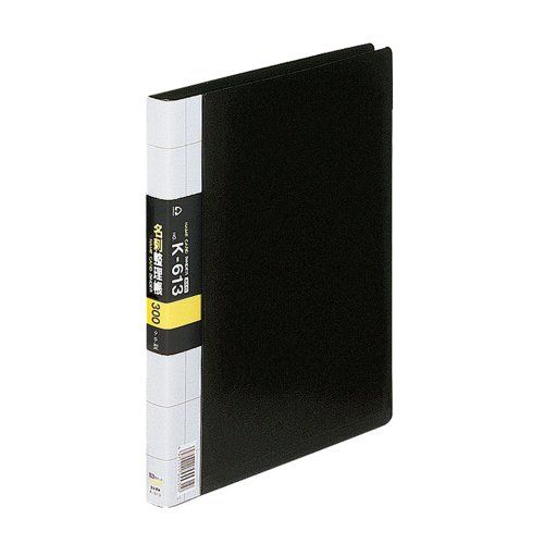 まとめ買い コレクト 名刺整理帳 黒 A4-L 30穴 K-613-BK 3冊セット