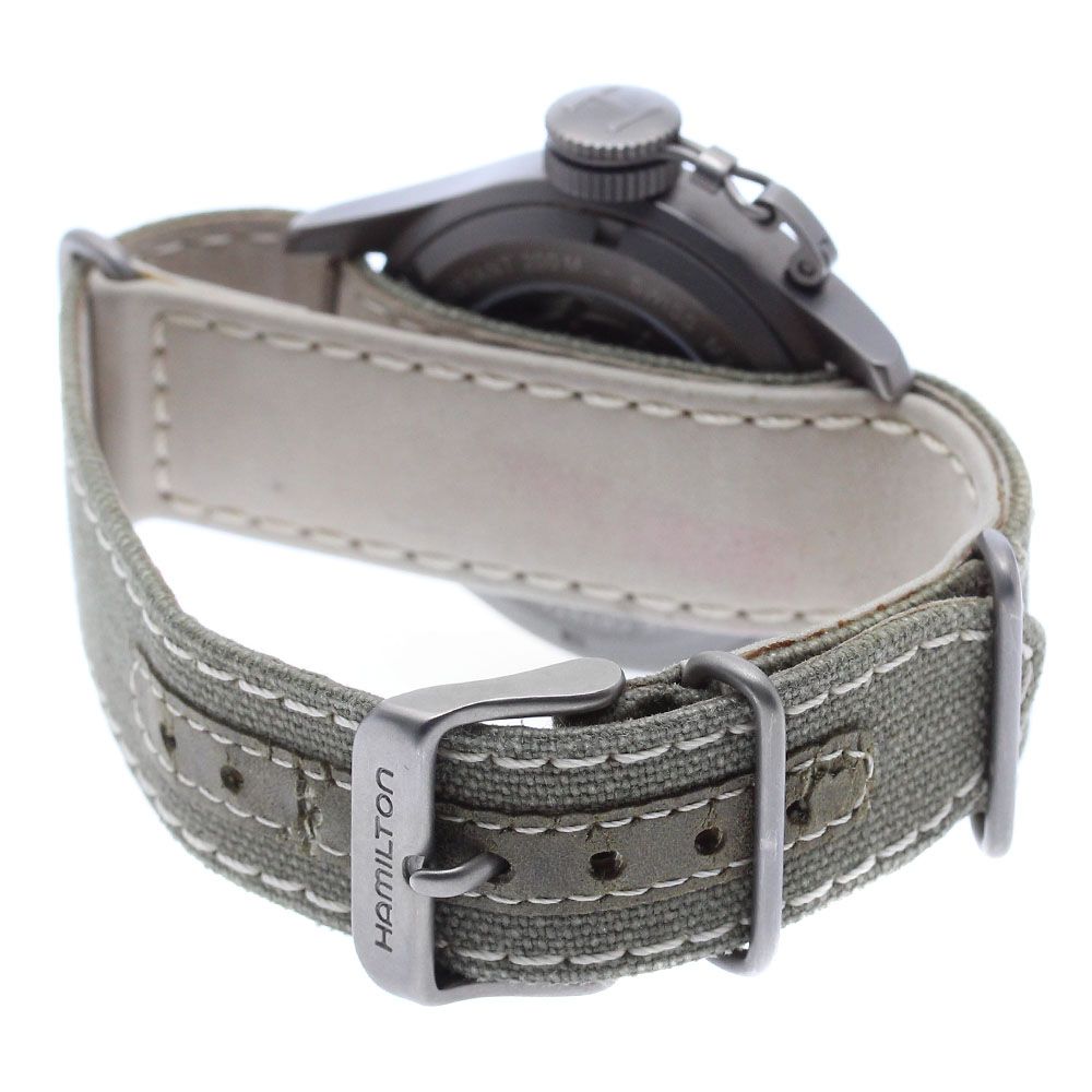 ハミルトン HAMILTON H774450 カーキ ネイビー クラシック 自動巻き 
