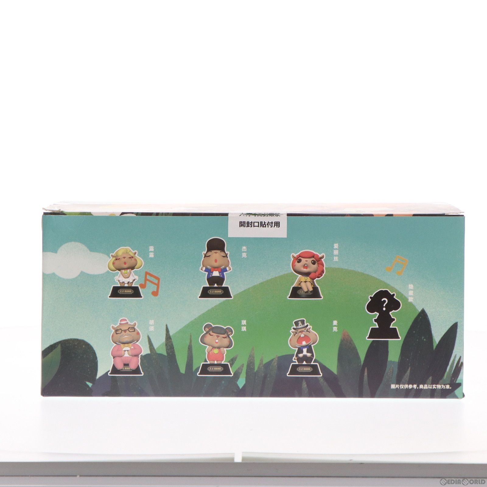 トレーディングフィギュア　全7種セット 「THE LAB Z.Z BAND アカペラシリーズ トレーディングフィギュア」 BOX)Z.Z BAND アカペラシリーズ トレーディングフィギュア(6個