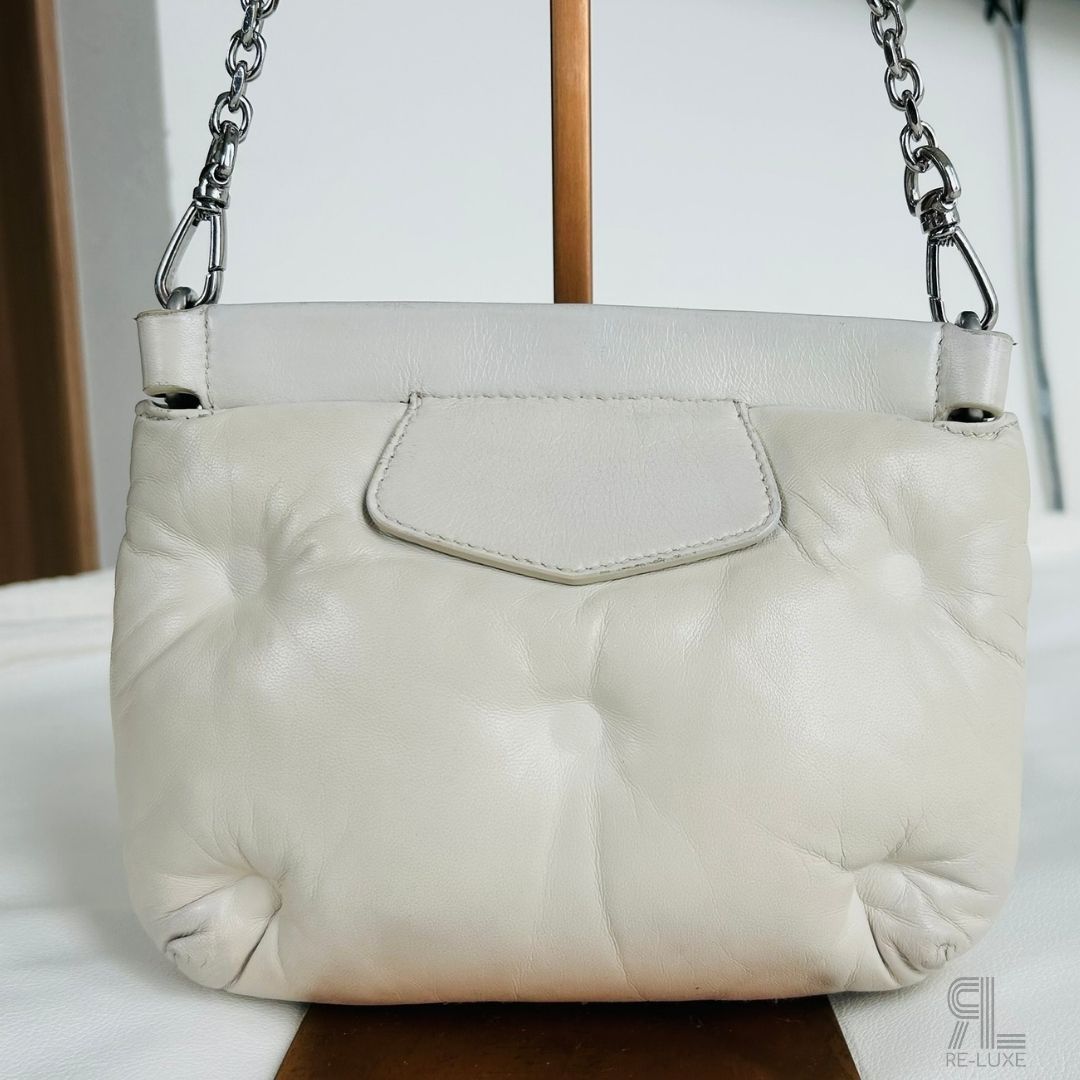 状態良好✦Maison Margiela グラムスラム ミニ オフホワイト 状態良好】Maison Margiela グラムスラム ミニ オフホワイト
