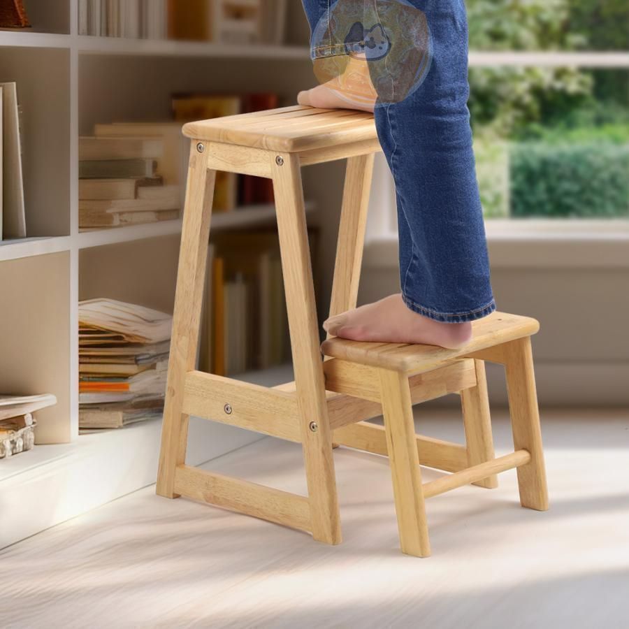 木製 折りたたみ踏み台