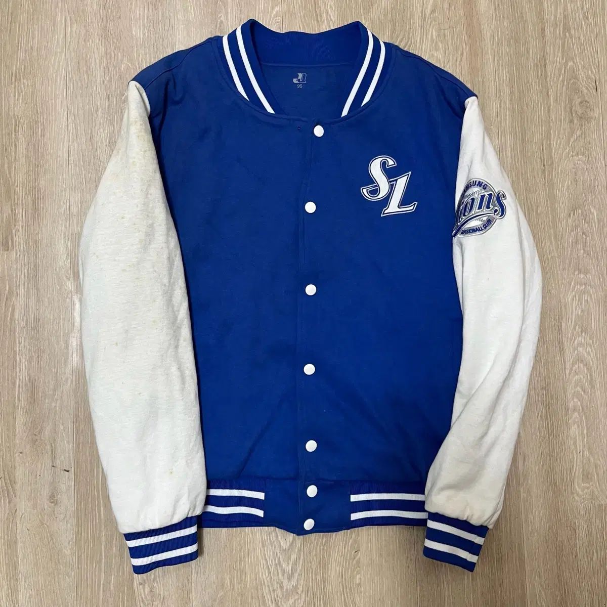 Samsung（サムスン） LIONS₍ライオンズ) スタジャン 野球ジャケット ベースボールジャケット M ／ 95