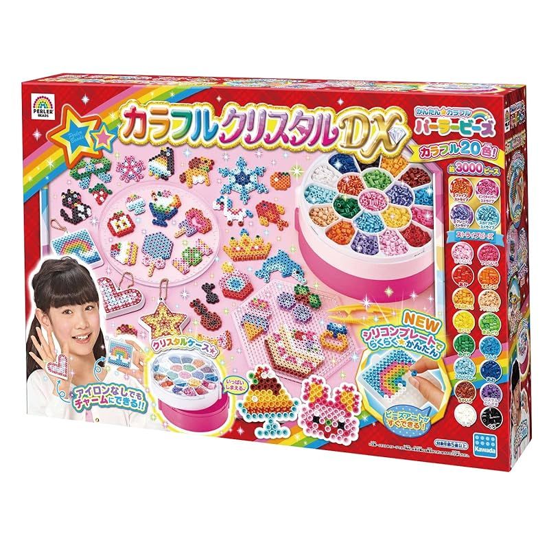 カワダ Kawada パーラービーズ カラフルクリスタルDX 80-54332