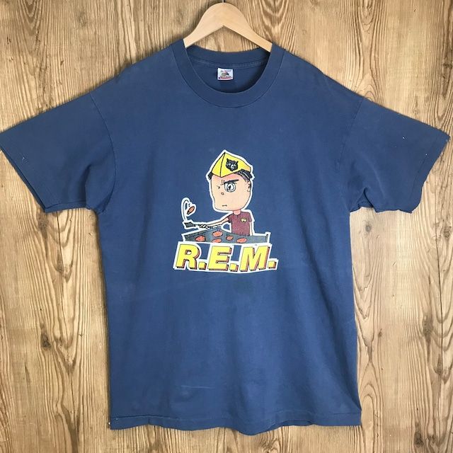 USA製 90s VINTAGE R.E.M ロックT バンドT 半袖 Tシャツ サイズ メンズ XL シングルステッチ 90年代 古着  s24070805 - メルカリ