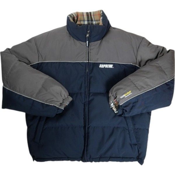 Size【L】 SUPREME シュプリーム 24AW Reversible Puffer Jacket Navy 