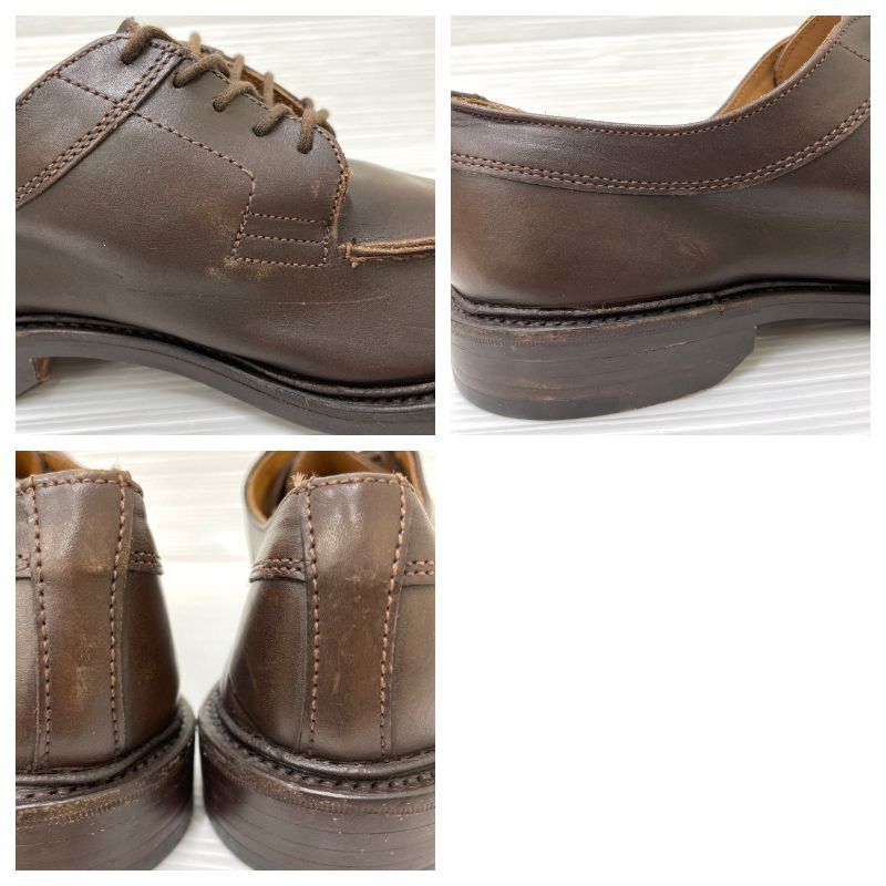 トリッカーズ Tricker's St James Collection レザー ドレスシューズ 外羽根 Uチップ サイズ：UK8 1/2  ダークブラウン MADE IN ENGLAND