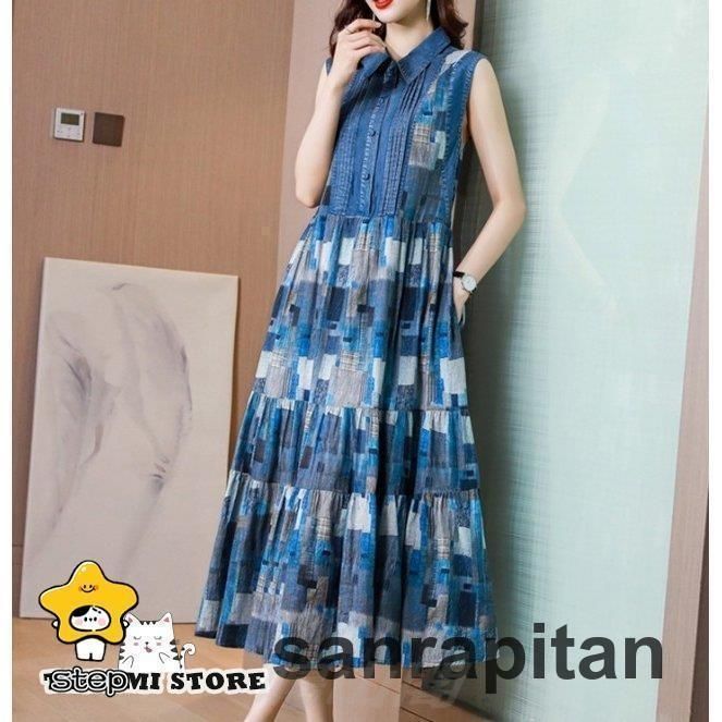 ノースリーブワンピース